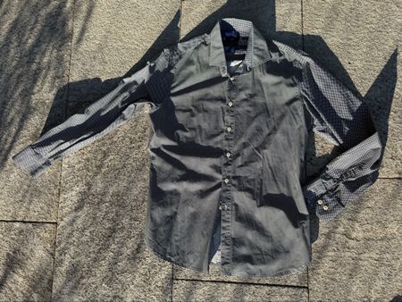 Herren Hemd L NZA New Zealand Heritage Black neu!