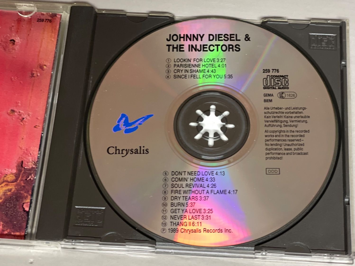 CDs: Johnny Diesel & The Injectors – Gebraucht aus Muri b. Bern von AdidasCollector 2