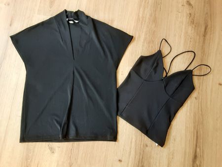 Schwarzes Top Set, Gr.XS, ideal für den Sommer!