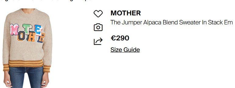 Maglioni & Felpe: Mother Pullover -Alpaka / pull  - alpaga S / M – Usato da Collonges venduto da arashee 6