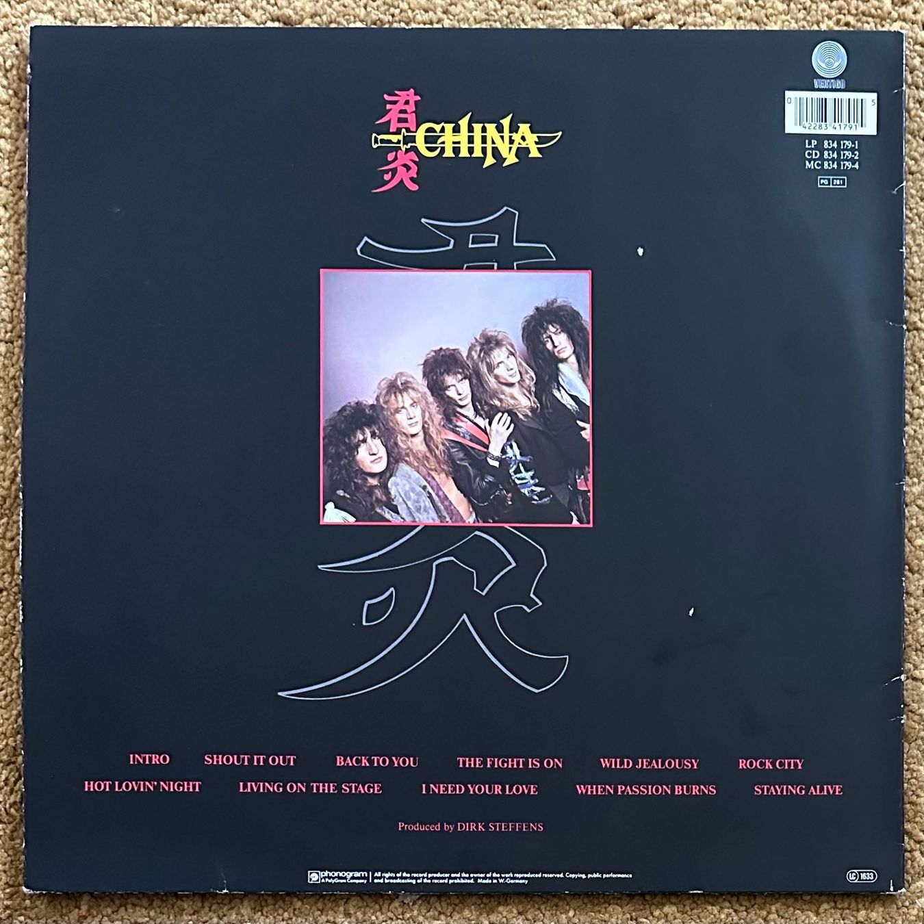 Dischi in vinile: LP - China – China – Usato da Breganzona venduto da Onairda75 1