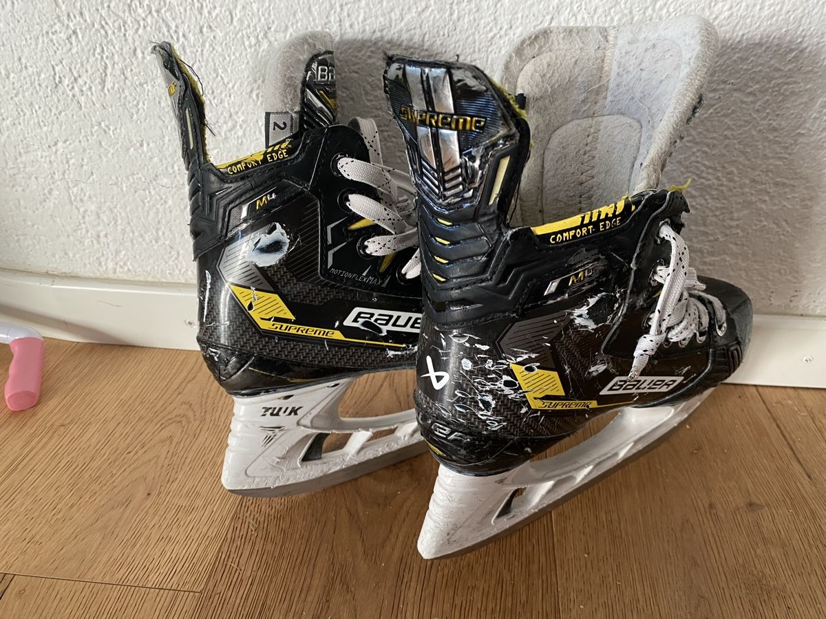 Bauer Schlittschuhe: Bauer Supreme M4 Eishockey Schlittschuhe Grösse 35 – Gebraucht aus Effretikon von flobozh 2