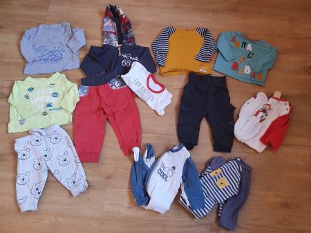 Baby Junge Set Gr. 68, 12 Teile, Babykleidung, Herbst,Winter