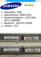 Samsung 2GB 2Rx8 PC3-10600R