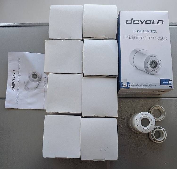 Steuerung: Devolo Home Control Thermostate – Gebraucht aus Nürensdorf von tho_5pbl