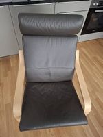 Ikea Poang Leather Chair