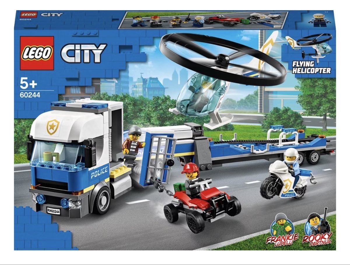Lego Giocattoli: LEGO Polizeihubschrauber-Transport – Usato da Kilchberg ZH venduto da blackseal