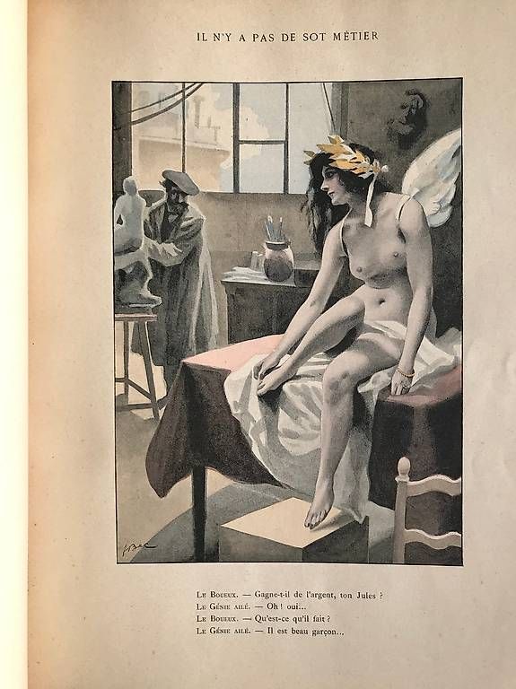 Libri: Ferdinand Bac: modèles d'artistes - vers 1900 – Usato da Estavayer-le-Lac venduto da mar_2s6b 6