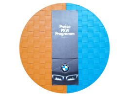BMW Programm 1979 3er, 5er, 6er, 7er - Prospekt / Preisliste