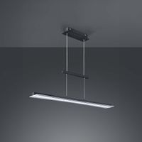 LED Pendelleuchte, Schwarz, Dimmbar, CCT