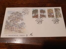 Timbre d'Afrique du Sud, Arbres indigènes, 1984, rare!