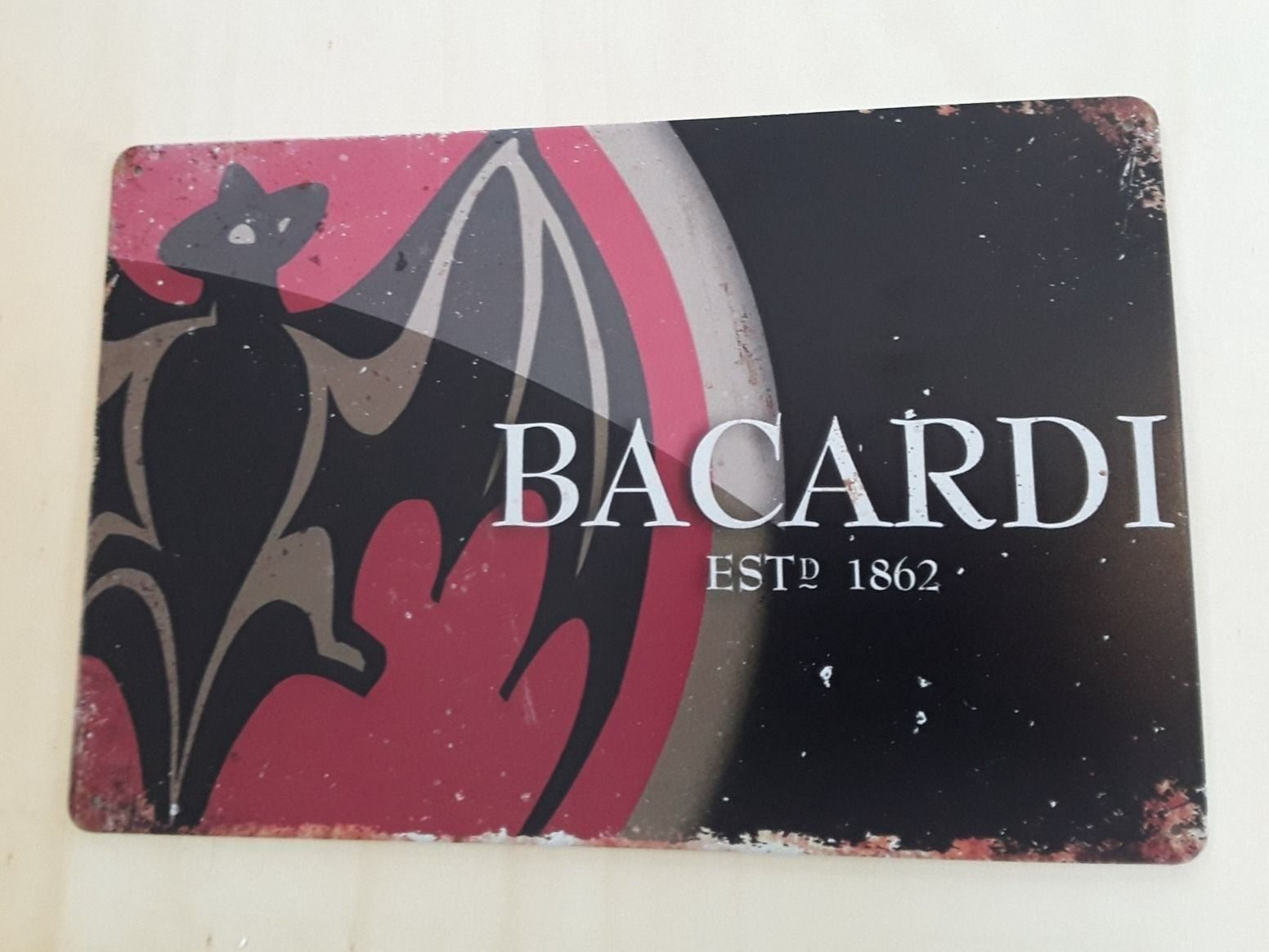 Bacardi Insegne: BACARDI Blechschild – Nuovo (secondo la descrizione) da Alberswil venduto da mech350