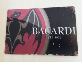 BACARDI Blechschild