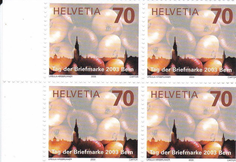 Tutti i francobolli: Postfrisch Tag der Briefmarke Bern 2003 – Nuovo (secondo la descrizione) da Schliern b. Köniz venduto da joni20