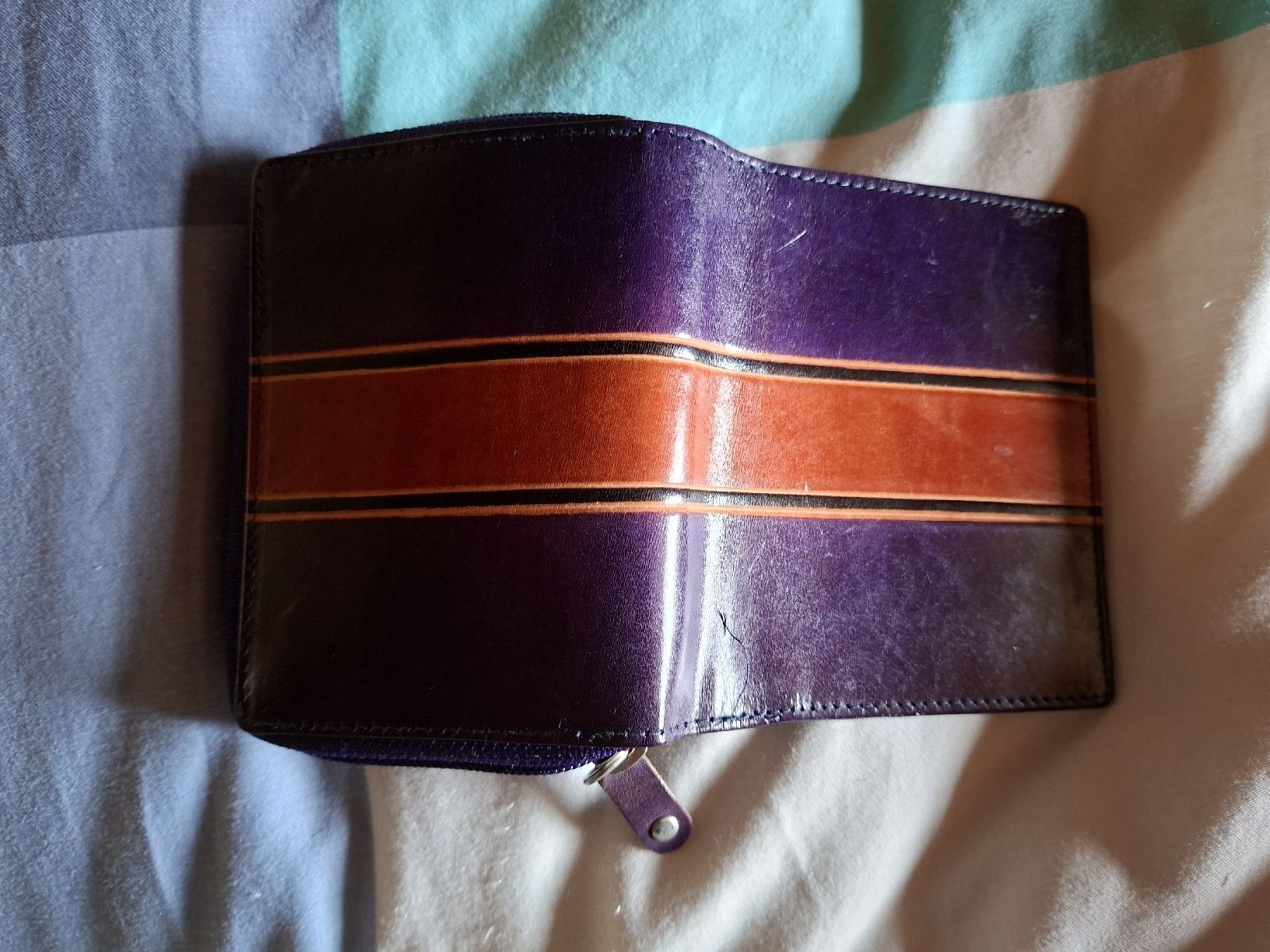 Portemonnaies: Portefeuille violet et orange – Neuf (Voir description) à Gumefens par izalala 5