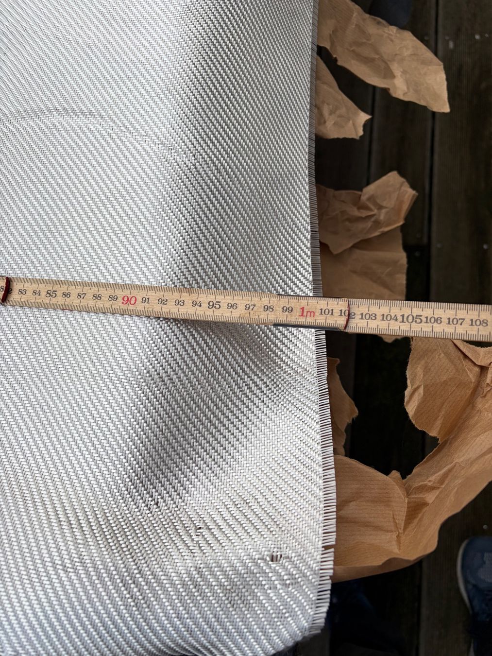 Fogli trasparenti: Gewebe Glasfasergewebe, 2,5m lang  Breite 1m, Neu! – Nuovo (secondo la descrizione) da Hendschiken venduto da mst_1979 4
