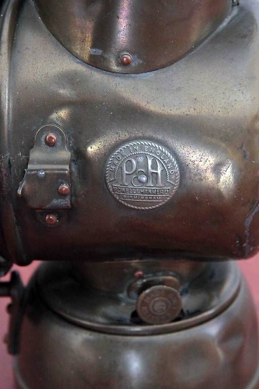 Lampade: Antike Autolampe Messinggehäuse / Powell & Hanmer Model 515 – Usato da Winterthur venduto da q6cq4 2