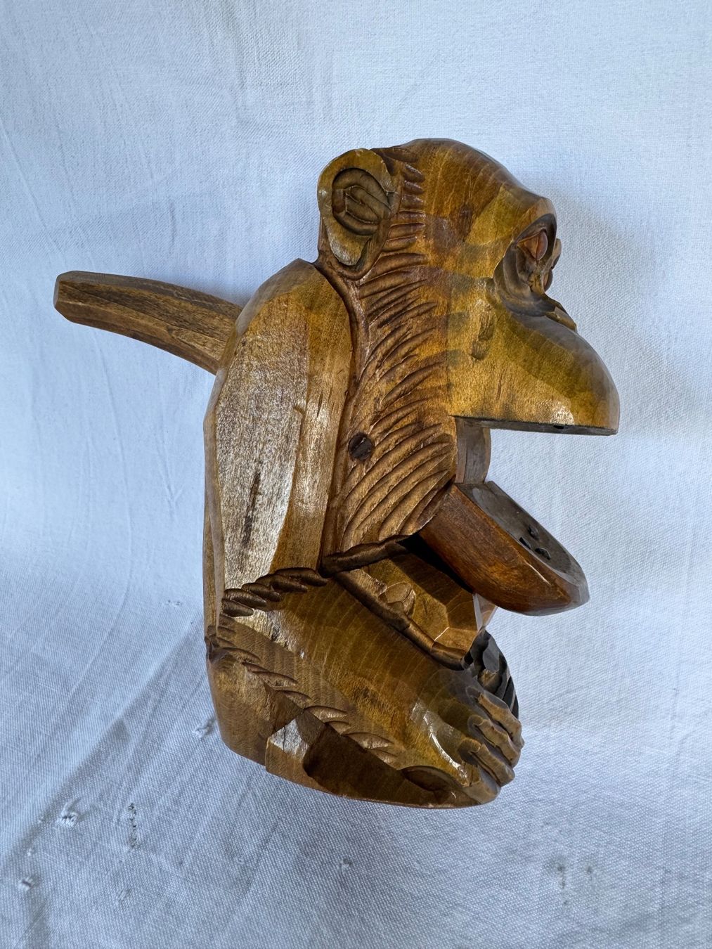 Sculture & Statue: Casse-Noix Singe Nussknacker Affen sculpture bois – Usato da GRAND - LANCY venduto da petitpain67 3