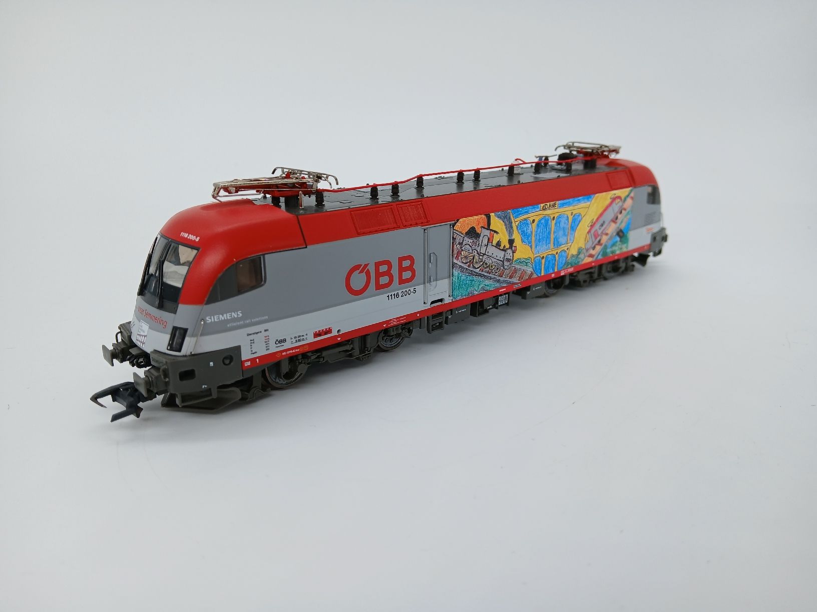 Roco Modellini di ferrovie: Roco 63673 ÖBB 1116 200-5 Taurus – Usato da Interlaken venduto da F.Loco 1
