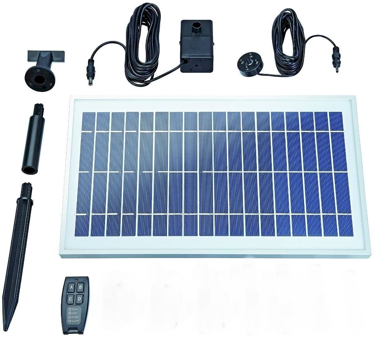 Etangs & Fontaines déco.: EDER Wasserfallset + Quelle + Solarpumpe – Neuf avec emballage d'origine à Bottighofen par zaap 6