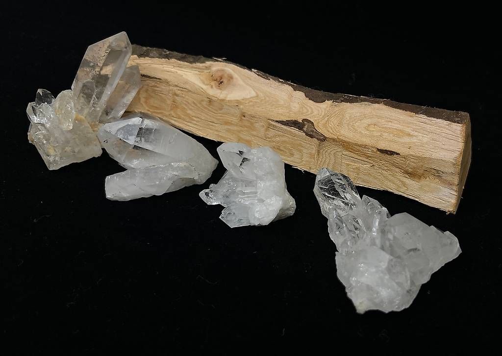 Minerali & Pietre curative: lot de cristaux de roche - druses – Usato da Ballaigues venduto da valfleur 1