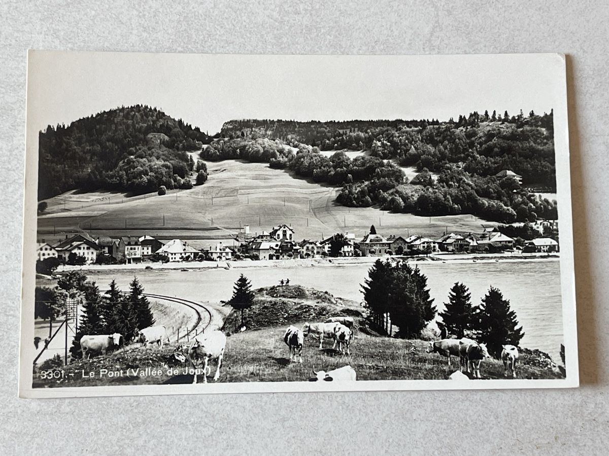 Cartes postales: Ansichtskarte Le Pont Vallée de Joux,  – D'occasion à Strengelbach par Aschatan5