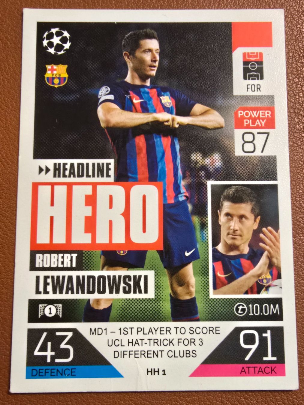 Topps Carte collezionabili: Topps Match Attax Robert Lewandowski – Usato da Schübelbach venduto da joker55