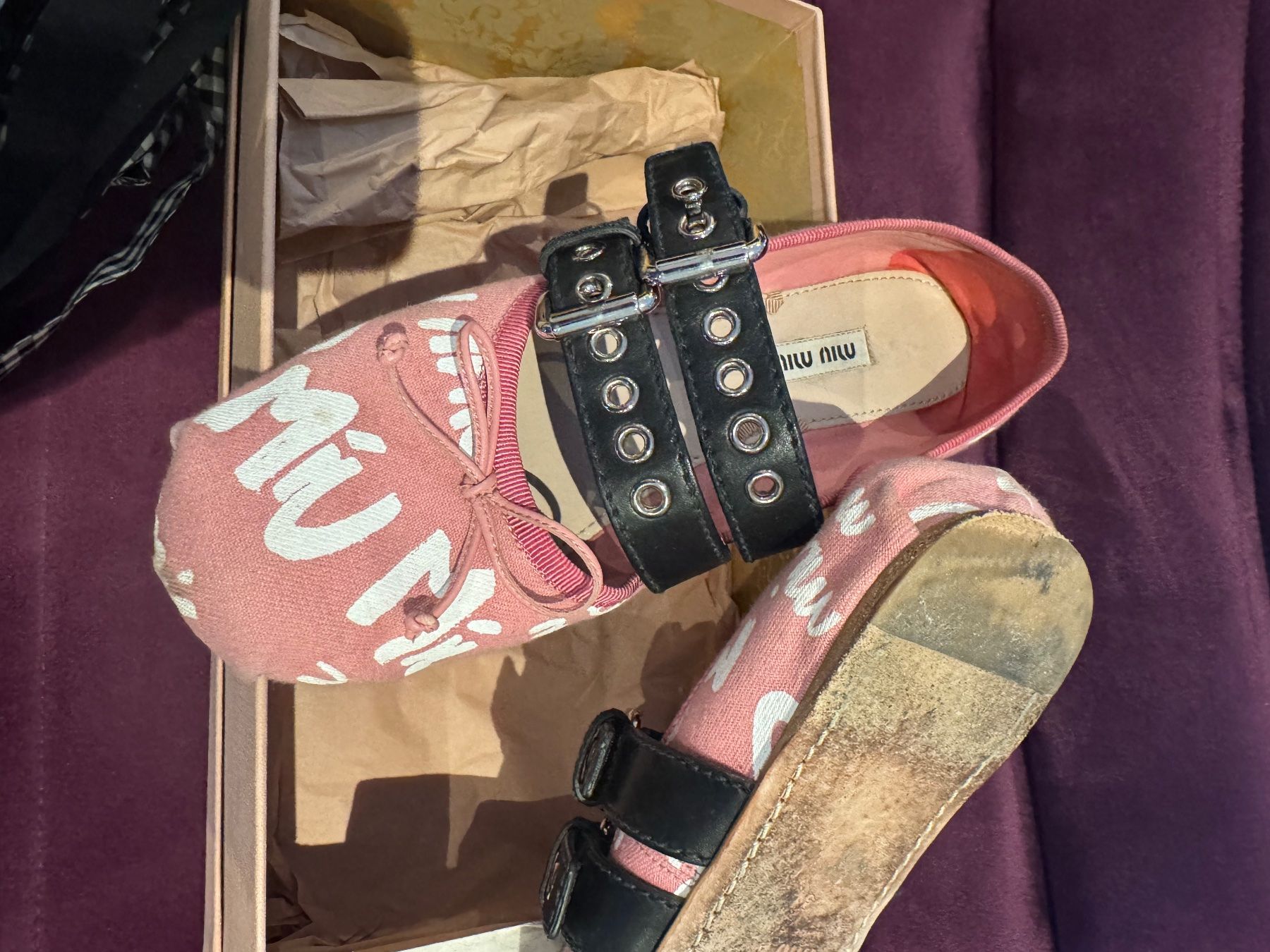 Miu Miu Damenschuhe: Miu mit ballerina – Gebraucht aus Zürich von MagicStuff007 5