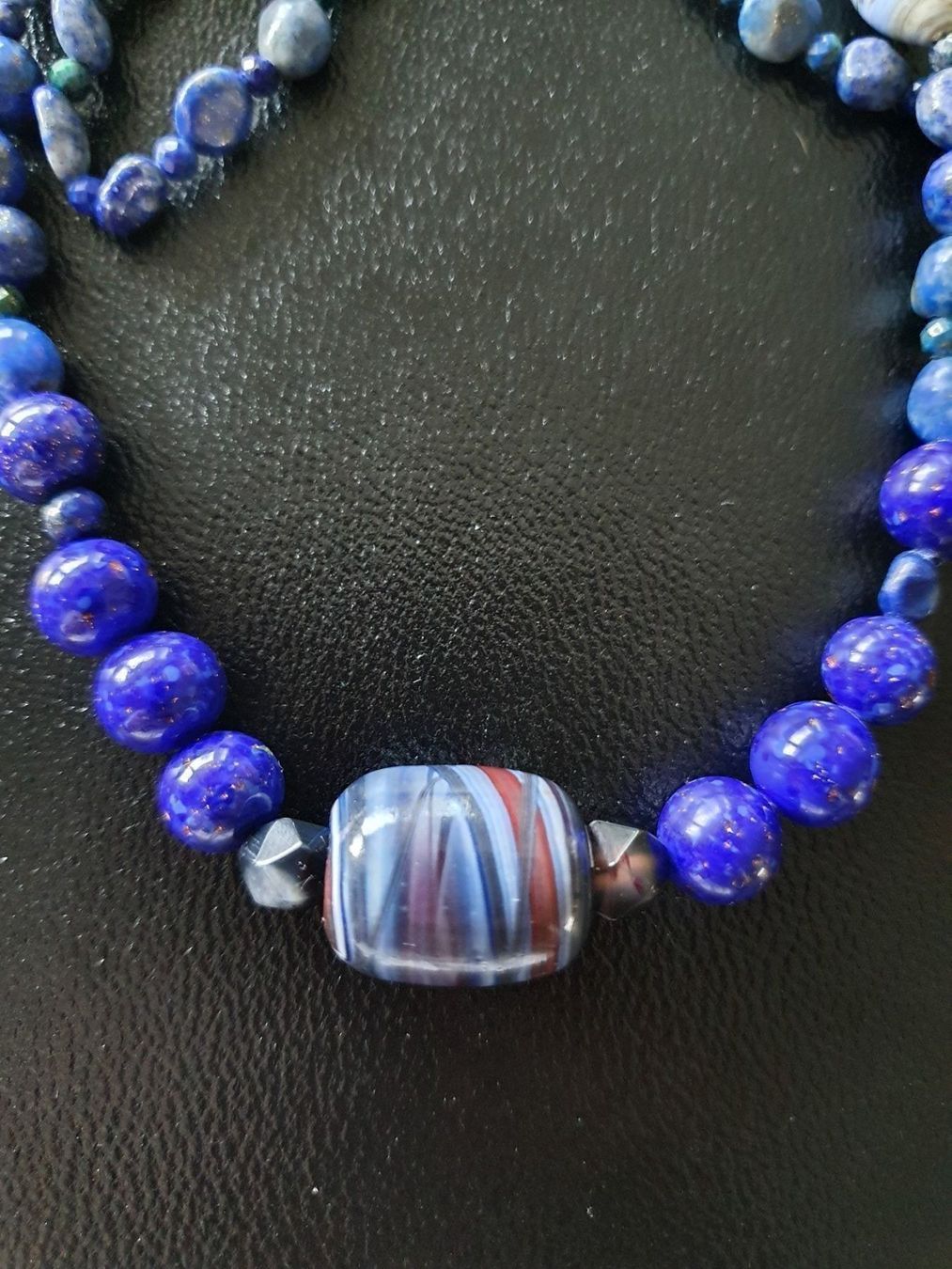 Murano Ketten: Murano glass mit Lapis Lazuli – Neu (gemäss Beschreibung) aus Benglen von Meercat3 2