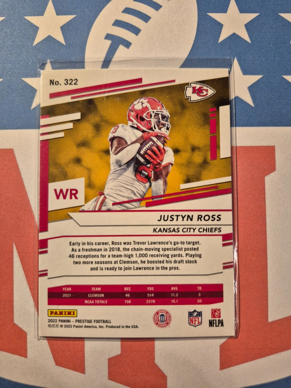 Panini Sammelbilder & Trading cards: NFL Justyn Ross Kansas City Chiefs – Gebraucht aus Treiten von Sauber73 1