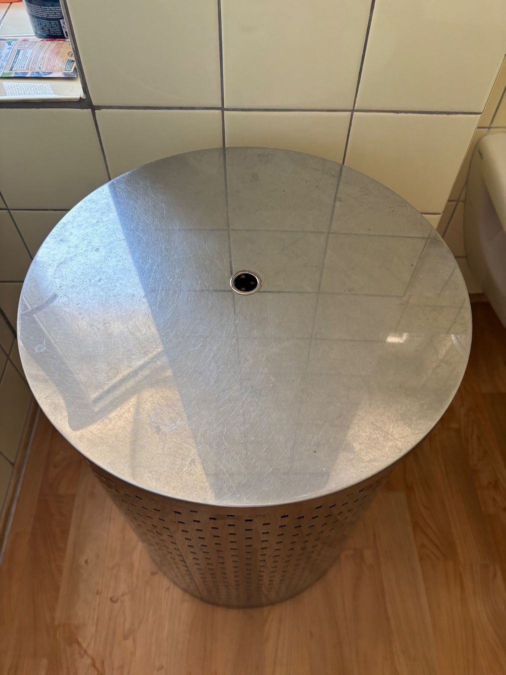 Paniers à linge: Wäsche Trommel Chrom – D'occasion à Zürich par lui_r26y 1