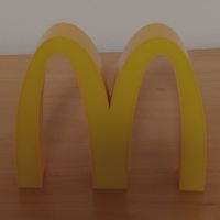 McDonald's LED Leuchte