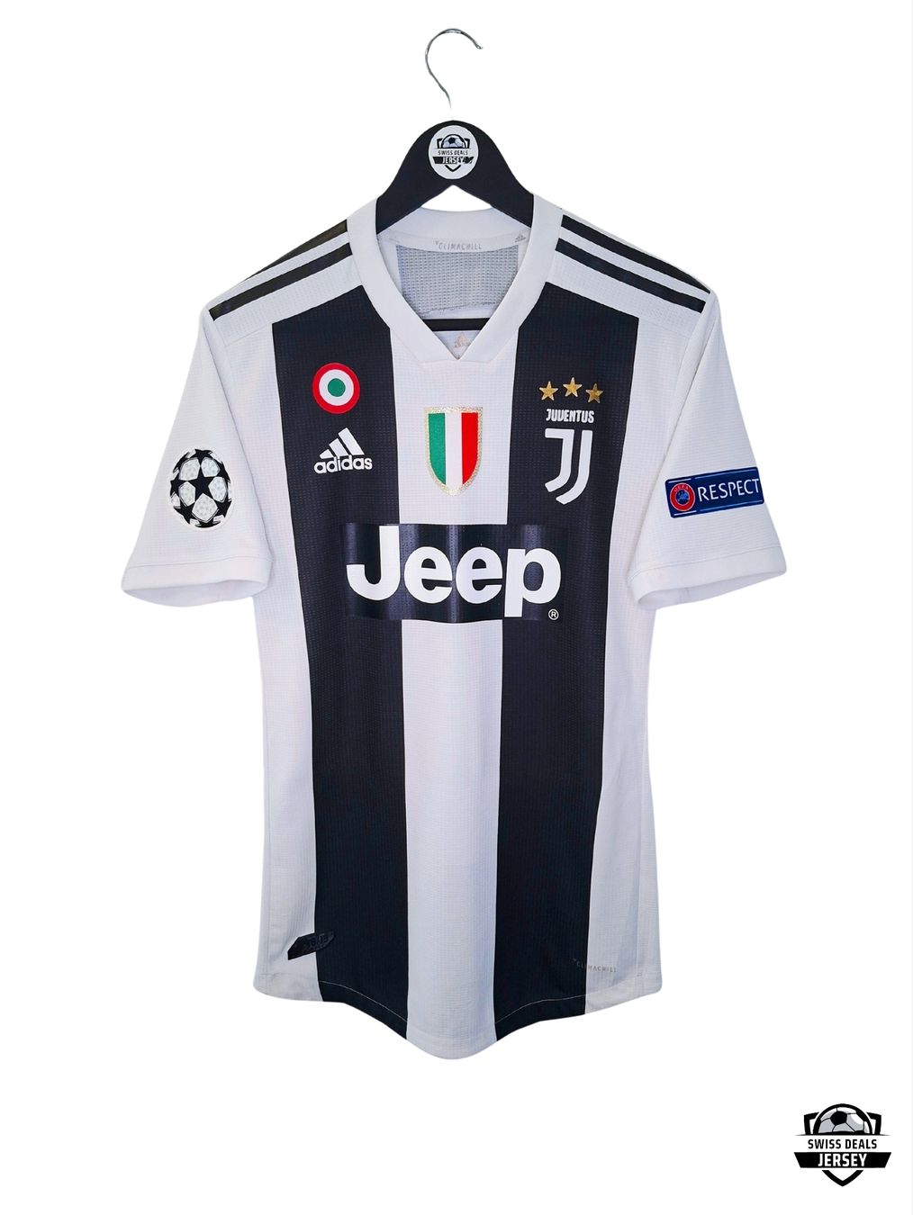 Juventus Leibchen & Hosen: DYBALA #10 Original Player Version Juventus 2018 UCL Trikot – Gebraucht aus St-Léonard von SwissDealsJersey 1