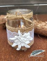 Windlichter Edelweiss