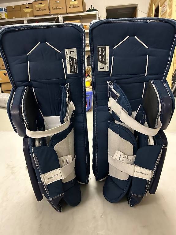 Bauer Protezioni & Imbottiture: Bauer Goalie Pads 30+ – Usato da Lütisburg venduto da Gizmo02 1