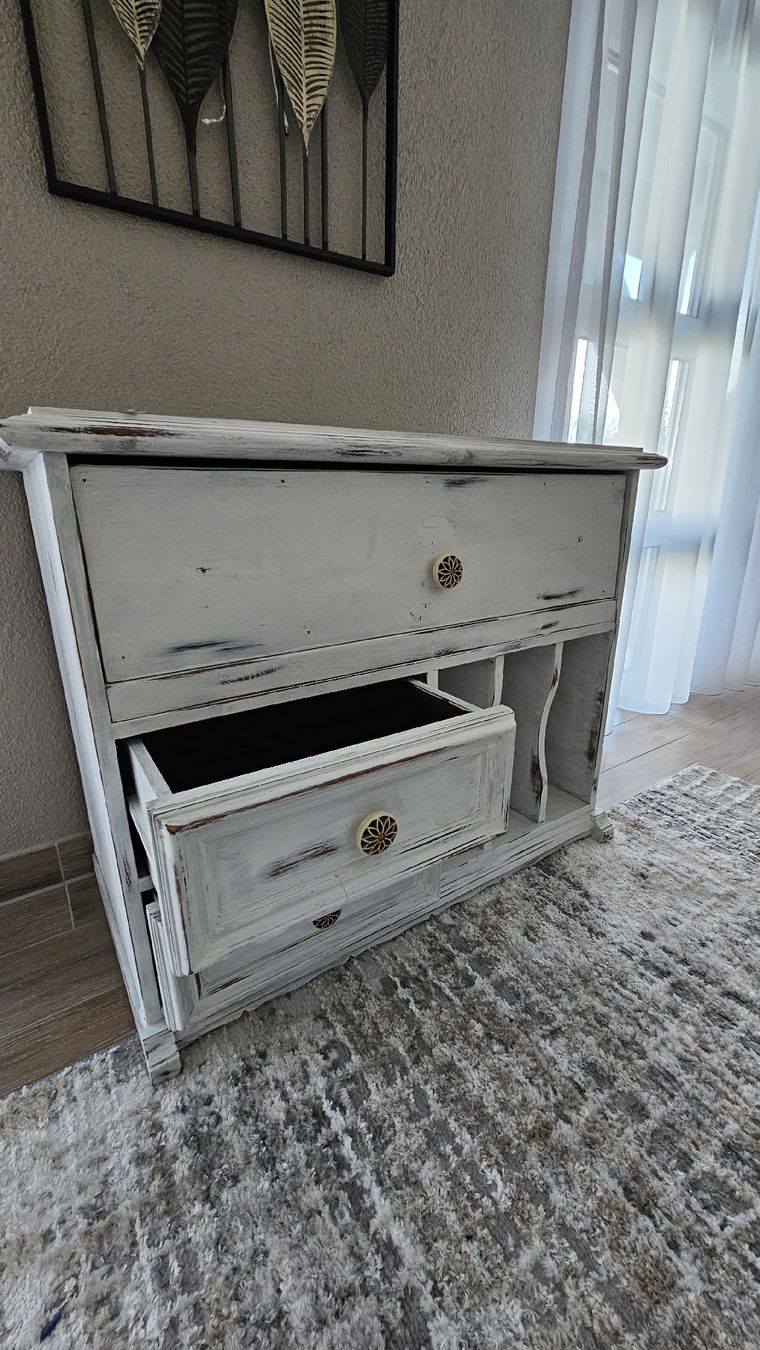 Cassettiere: Shabby Chic TV-Möbel Kommode – Usato da Büron venduto da Ica69 3