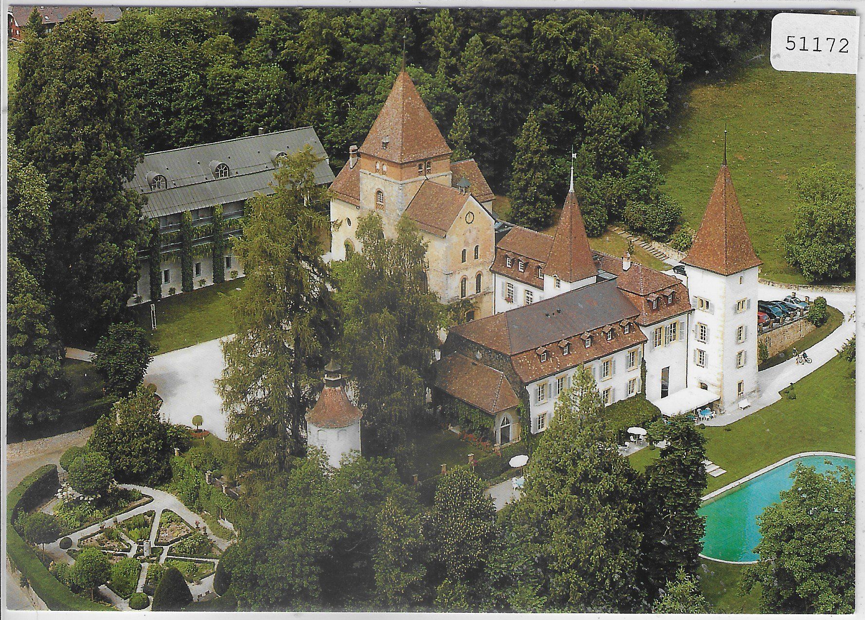 Cartoline postali: Schloss Münchenwiler – Usato da Ettingen venduto da Kartenplanet