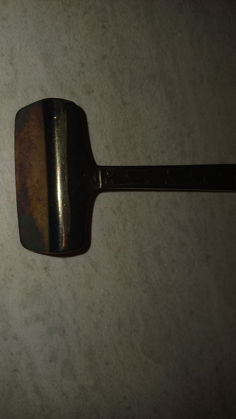 Cucchiai: Kinderschieber  Samler Löffel Goldfarbig  – Usato da Flawil venduto da Naphtali 8