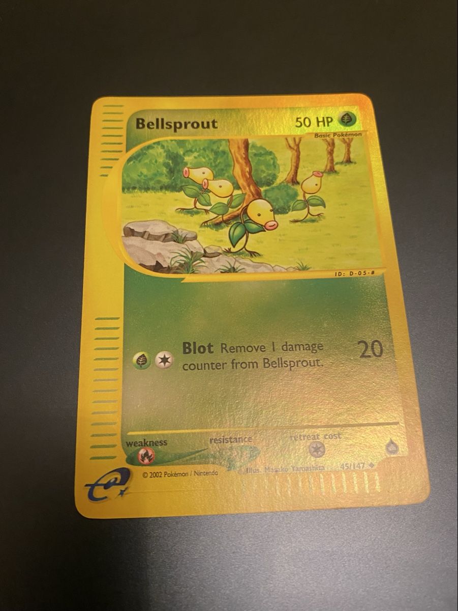 Pokémon Sammelbilder & Trading cards: Bellsprout Aquapolis Reverse Holo 45 – Gebraucht aus Zürich von ico_9ych 1