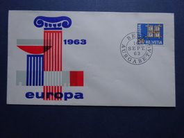 1963 Z-Nr401 FDC mit seltener Illustration