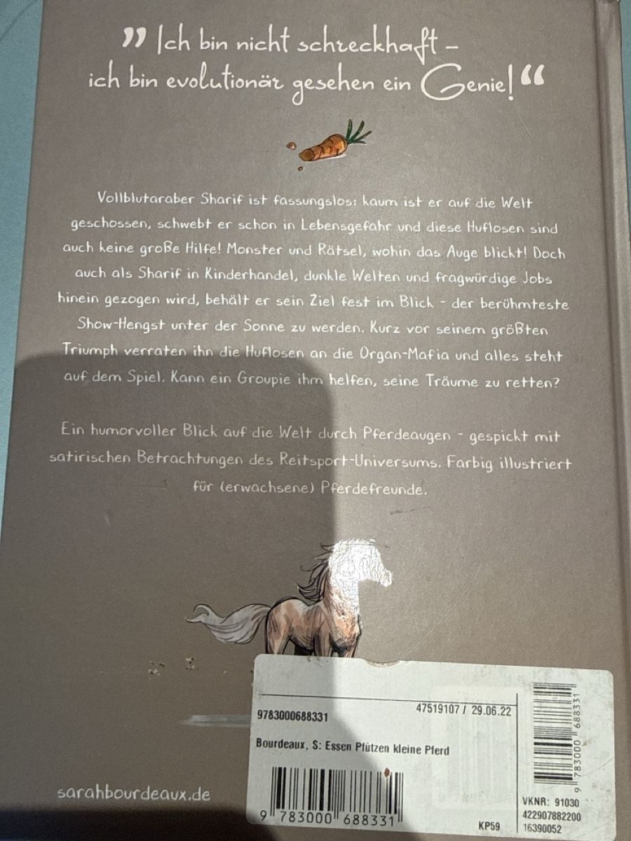 Libri: Buch Essen Pfützen kleine Pferde – Nuovo (secondo la descrizione) da Lenk im Simmental venduto da F3775 1