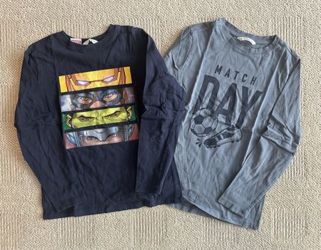 2x Langarmshirt Gr.140