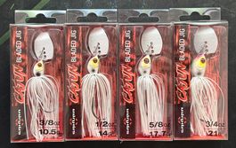 Sakura CAJUN Chatterbait 4er Mix-Set 3 - 10.5gr - 21gr