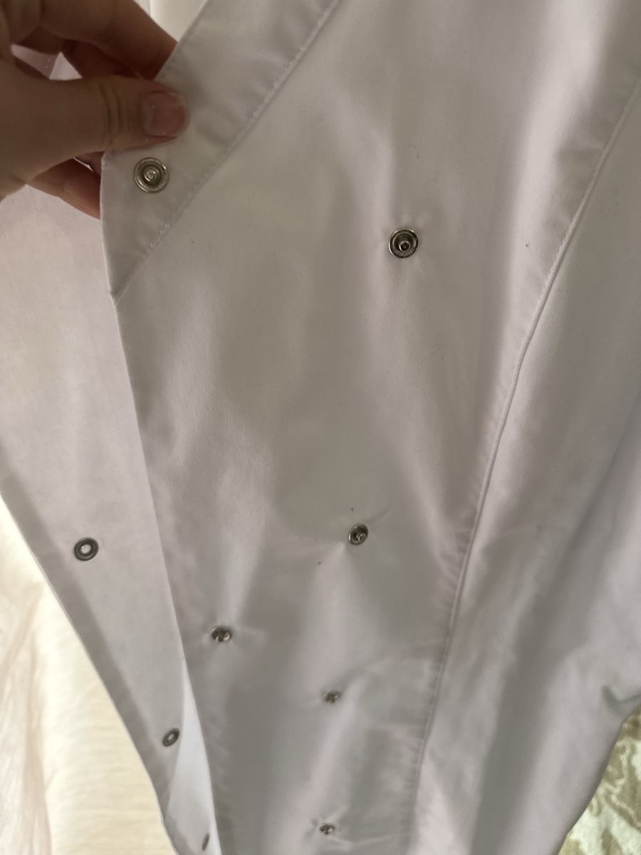Uniformi: Jobeline Chef Jacket, Size S, White, Culinary or Nurse – Usato da Zürich venduto da wil_2sm9 4