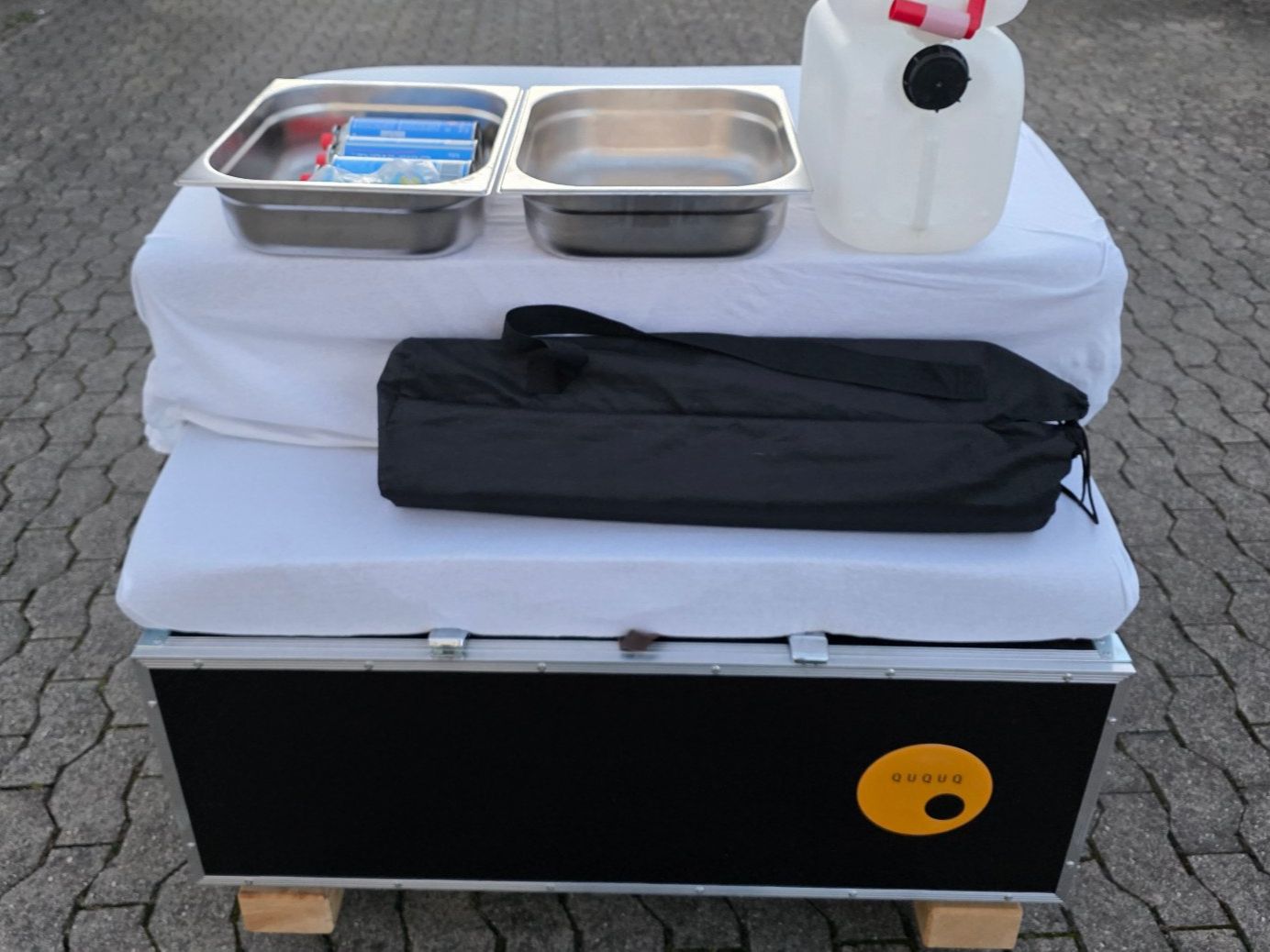 Accessori: ququq Campinbox mit Zubehör – Usato da Halten venduto da Athlonxp