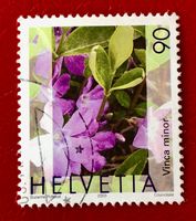 Nr.1074 Gemeines Flora,Immmergrün GESTEMPELT 2003    