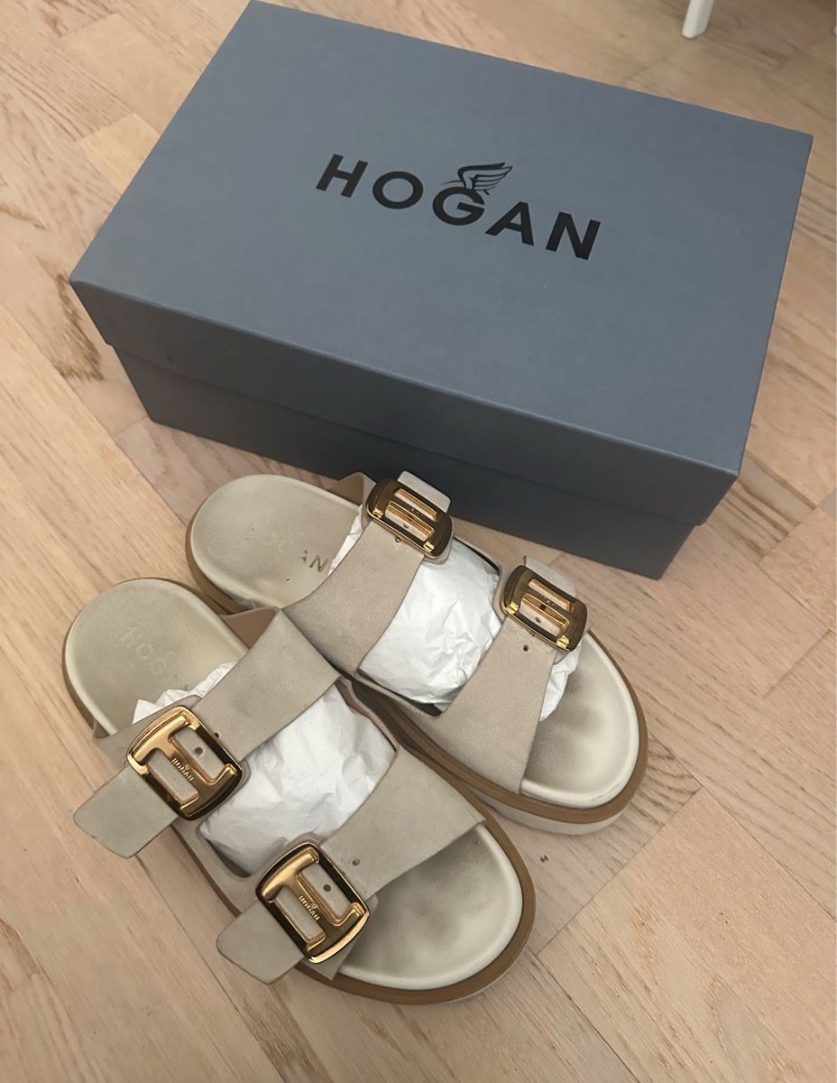 Hogan Scarpe da donna: Hogan Sandalen beige – Usato da Zürich venduto da sanela1122 1