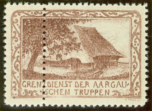 Alle Briefmarken: Aargauische Truppen – Gebraucht aus Zürich von yago-rot