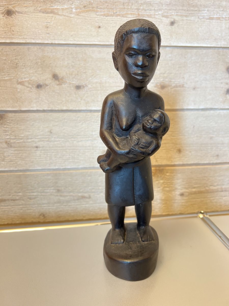 Skulpturen & Statuen: Skulptur Hangeschnitzt Holz Kongo um 1960 – Neu (gemäss Beschreibung) aus Rothrist von Gleitig 2