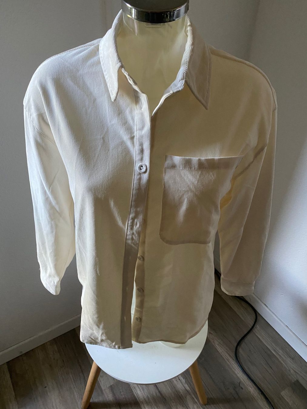 Stradivarius Camicette: Stradivarius Bluse beige Grösse XS – Nuovo (secondo la descrizione) da Allenwinden venduto da Obalu